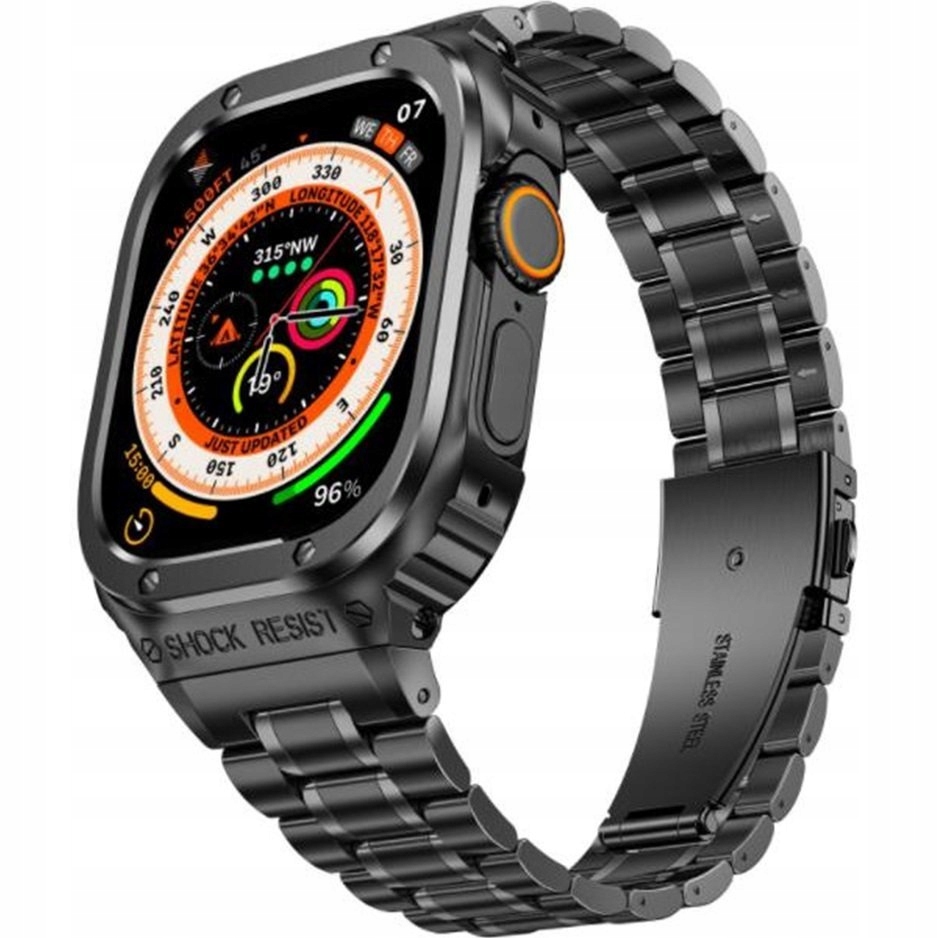 Náramek Pro Apple Watch Ultra 1/2/3 49MM Řemínek Pásek S Pouzdro Pouzdro