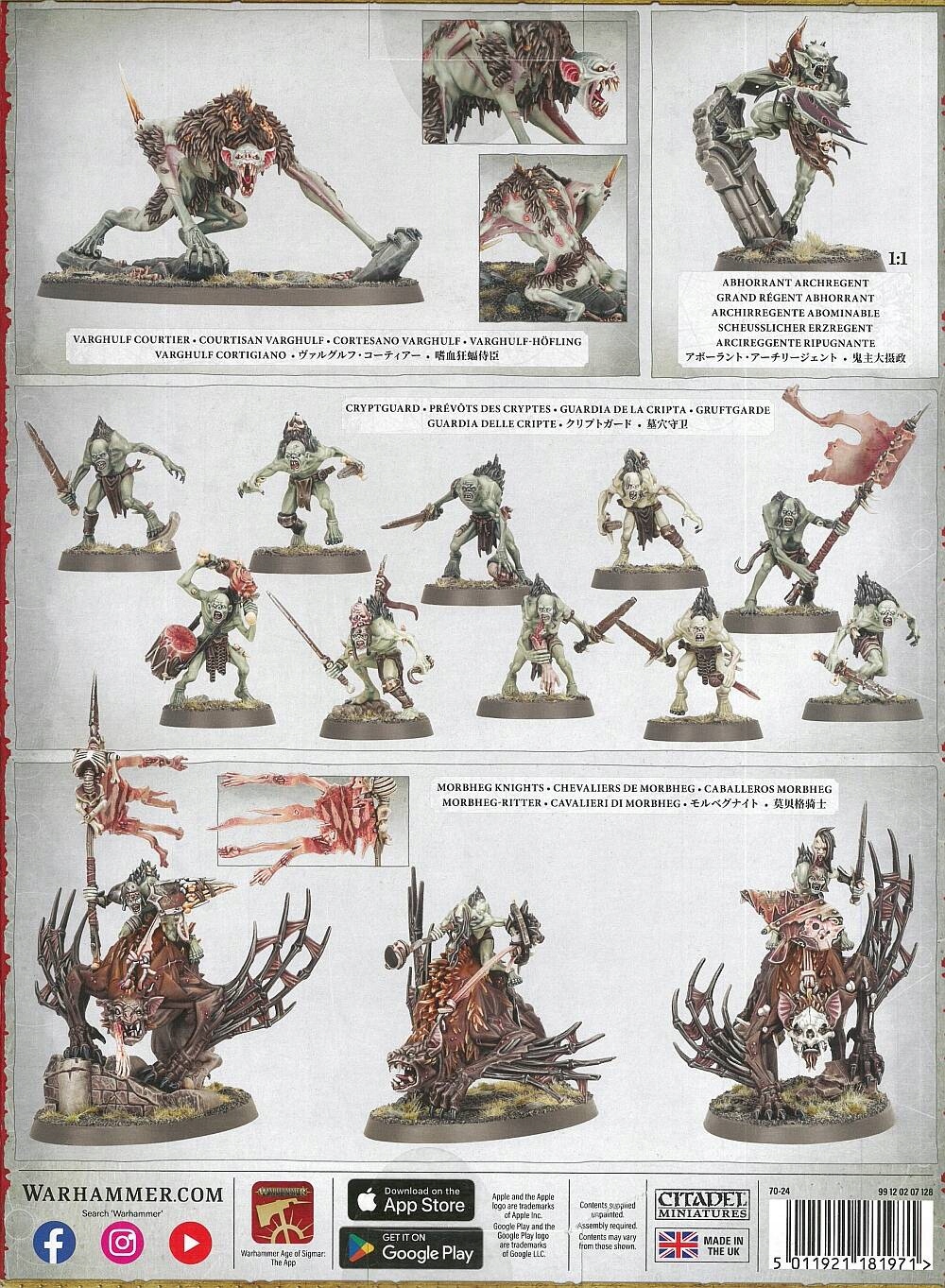 Flesh-Eater Courts Spearhead - zestaw System Warhammer Age of Sigmar