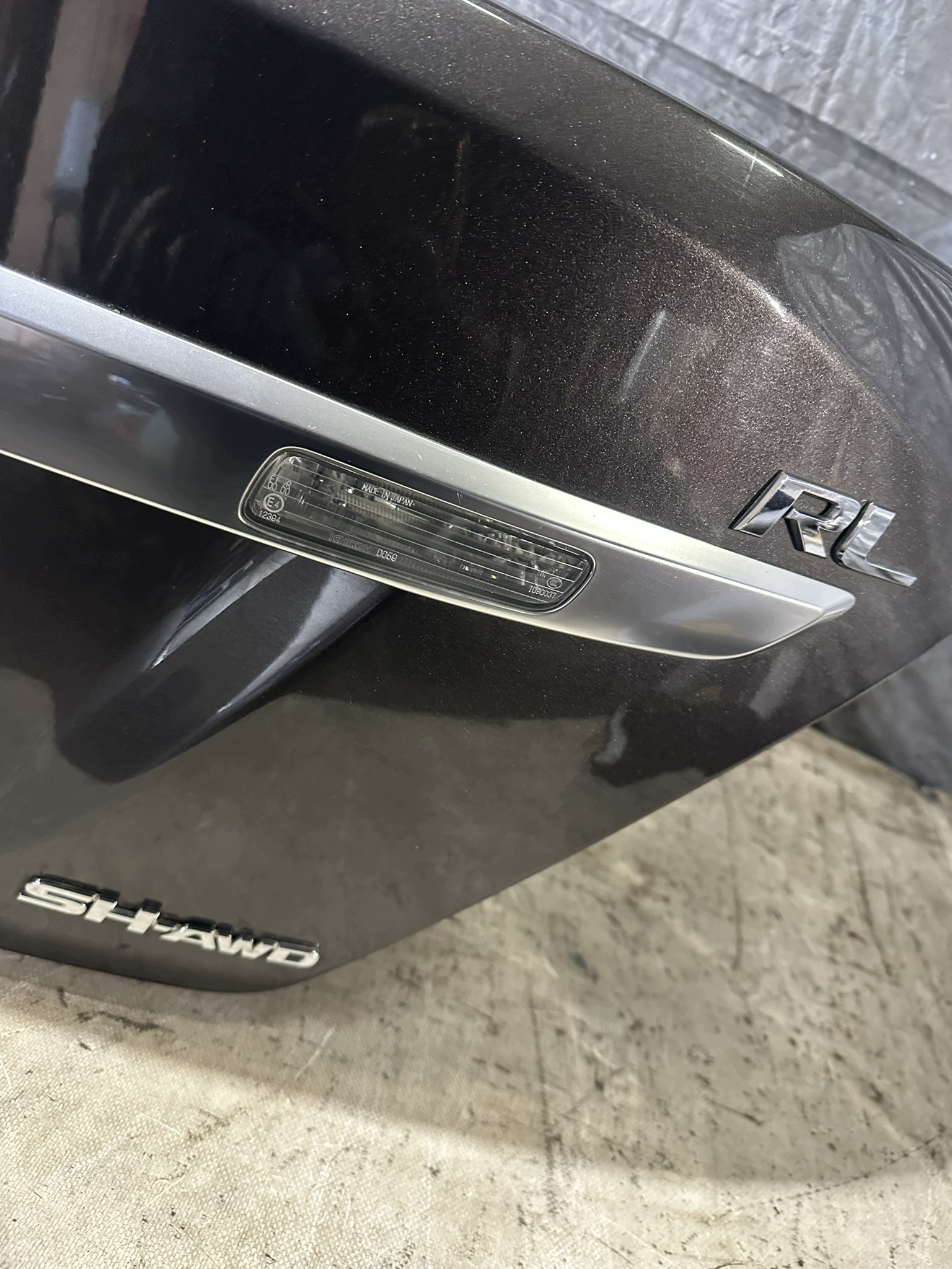 trunk door boot ACURA RL sedan NH736M