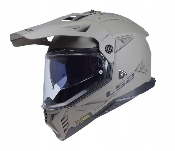 Kask Adventure LS2 MX702 Pioneer II Solid Matt Sand XL