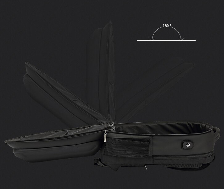 Plecak AoPin na laptopa 15,6 pojemny z USB i RFID Wielkość matrycy 15.6