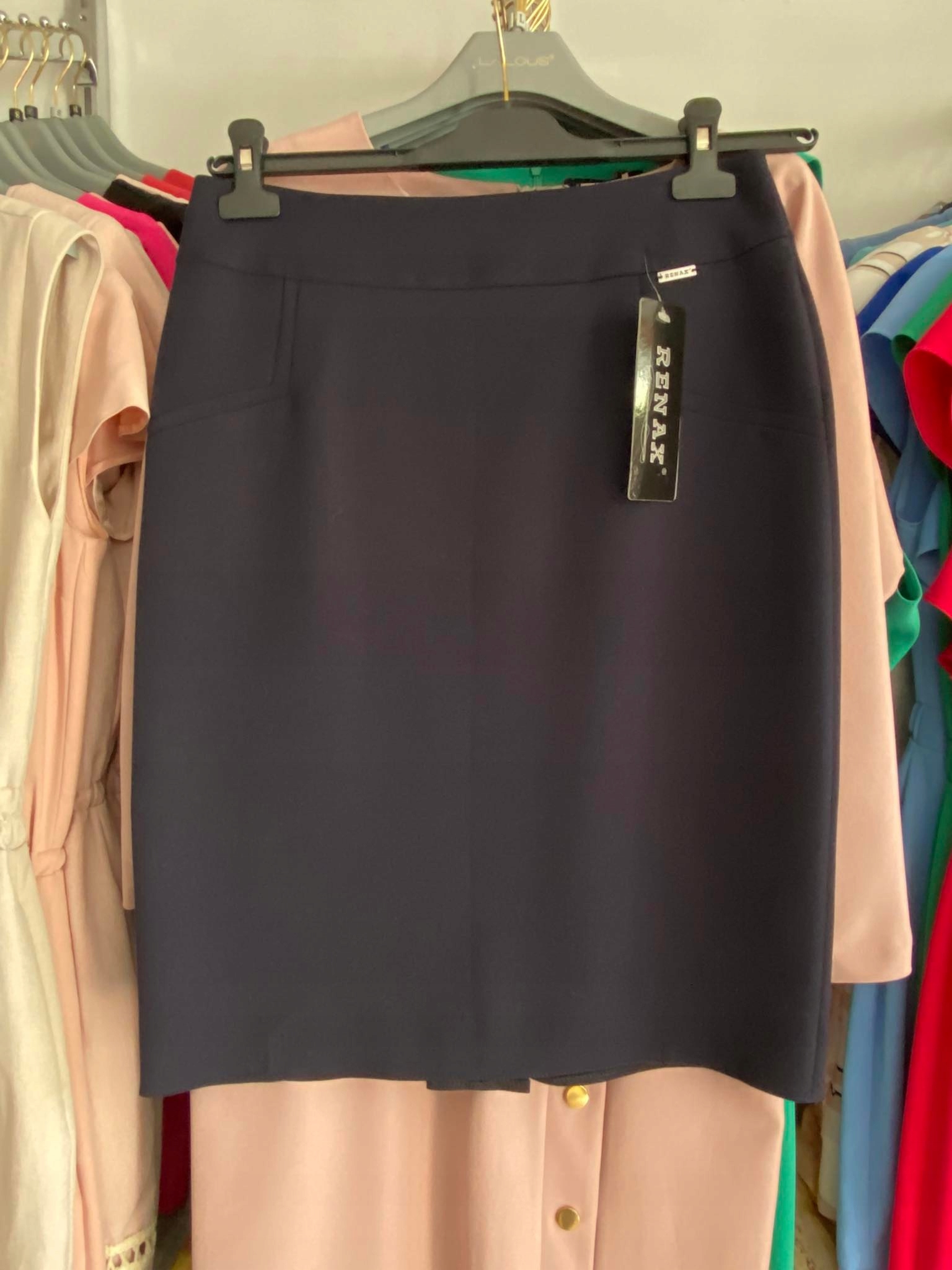 Tmavě modrá Sukně Polský Výrobce , velikost 40