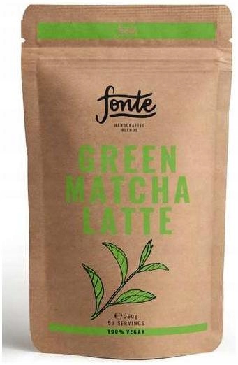 Základový nápoj Latte Fonte Green Matcha 250 g prášek