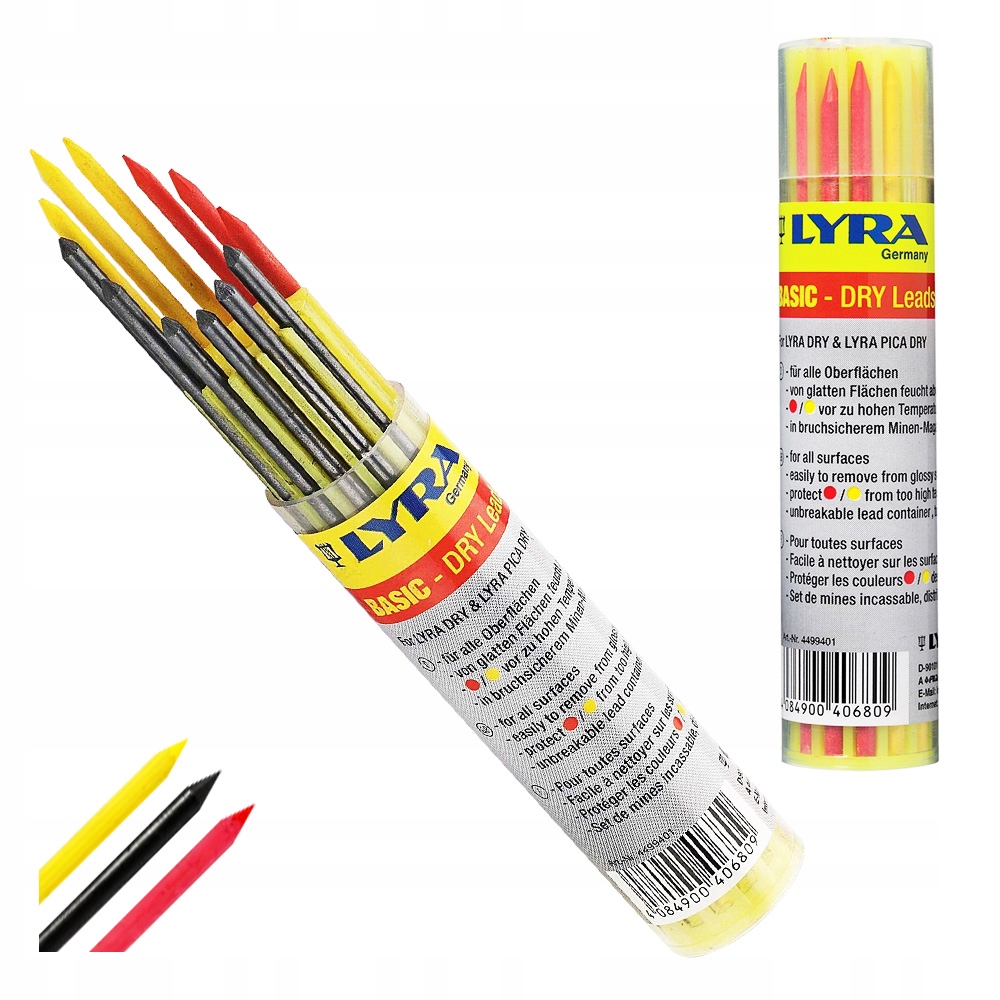 

Wkłady Do Ołówka Rysiki Profi Dry 3 Lyra
