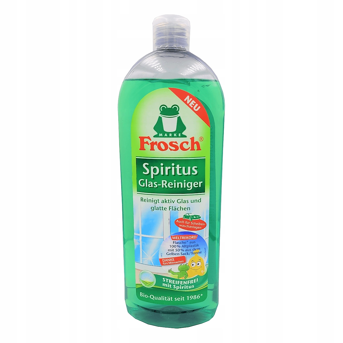 

Frosch Spiritus Glas-Reiniger bio uzupełniacz do s