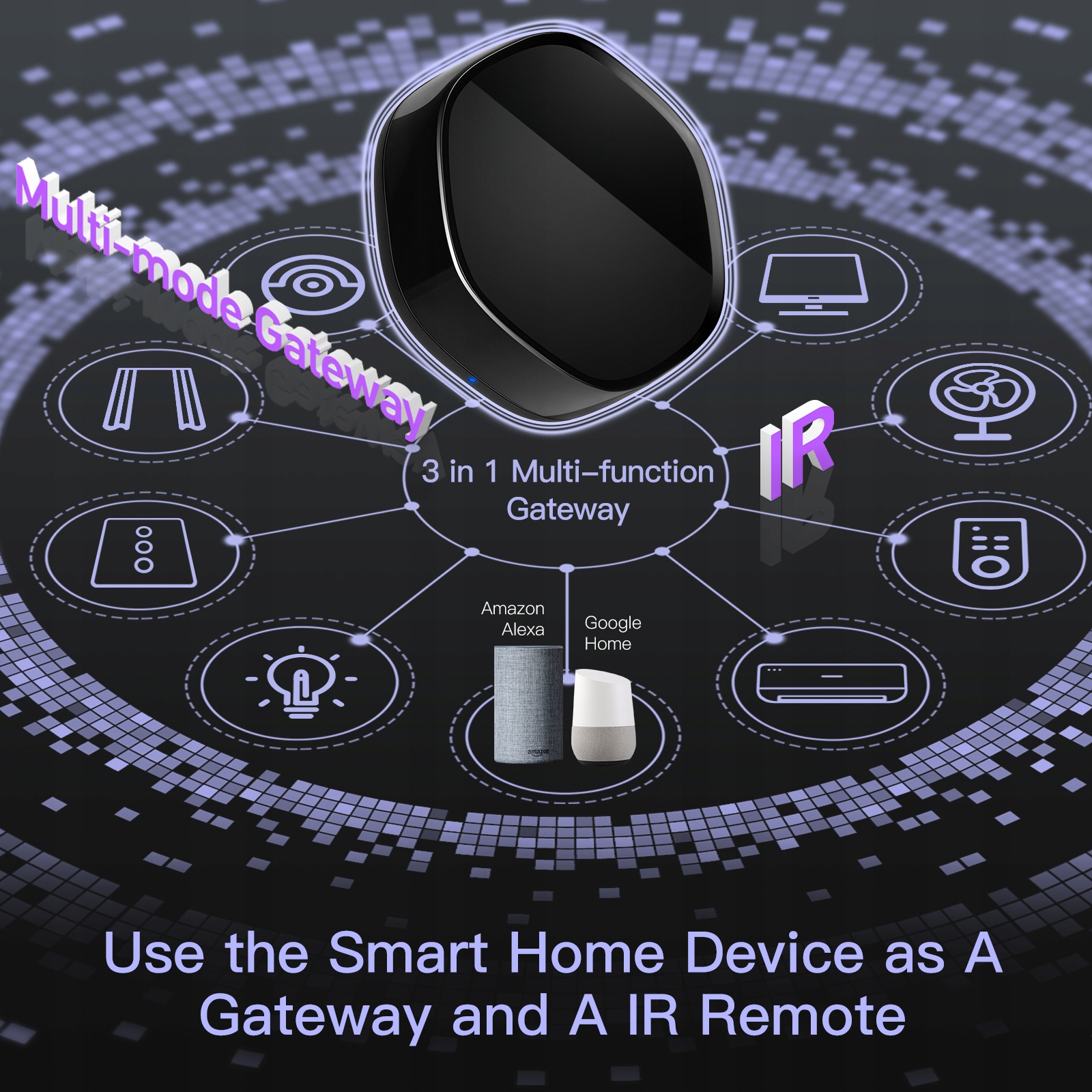 Bramka wielomodowa Pilot na podczerwień zigbee Kod producenta 46938775701636