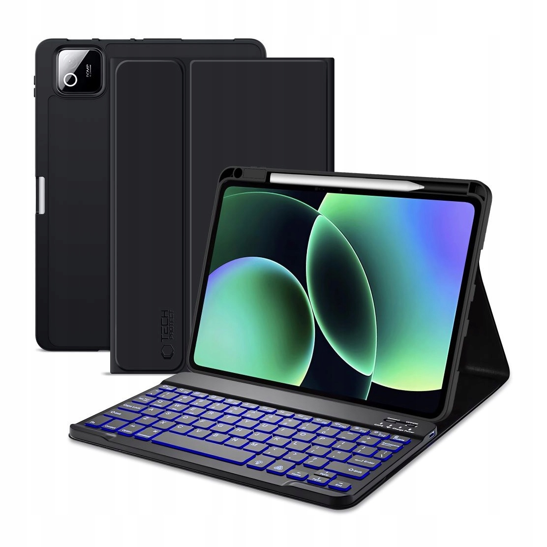 Etui do Xiaomi Pad 7 7 Pro 8 8 Pro Sc Pen Keyboard czarne