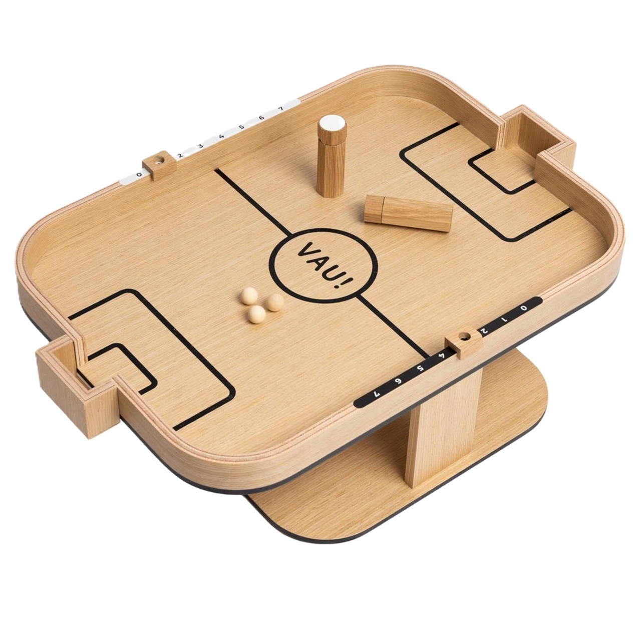 gra zręcznościowa drewniana Magnetyczny Air Hockey