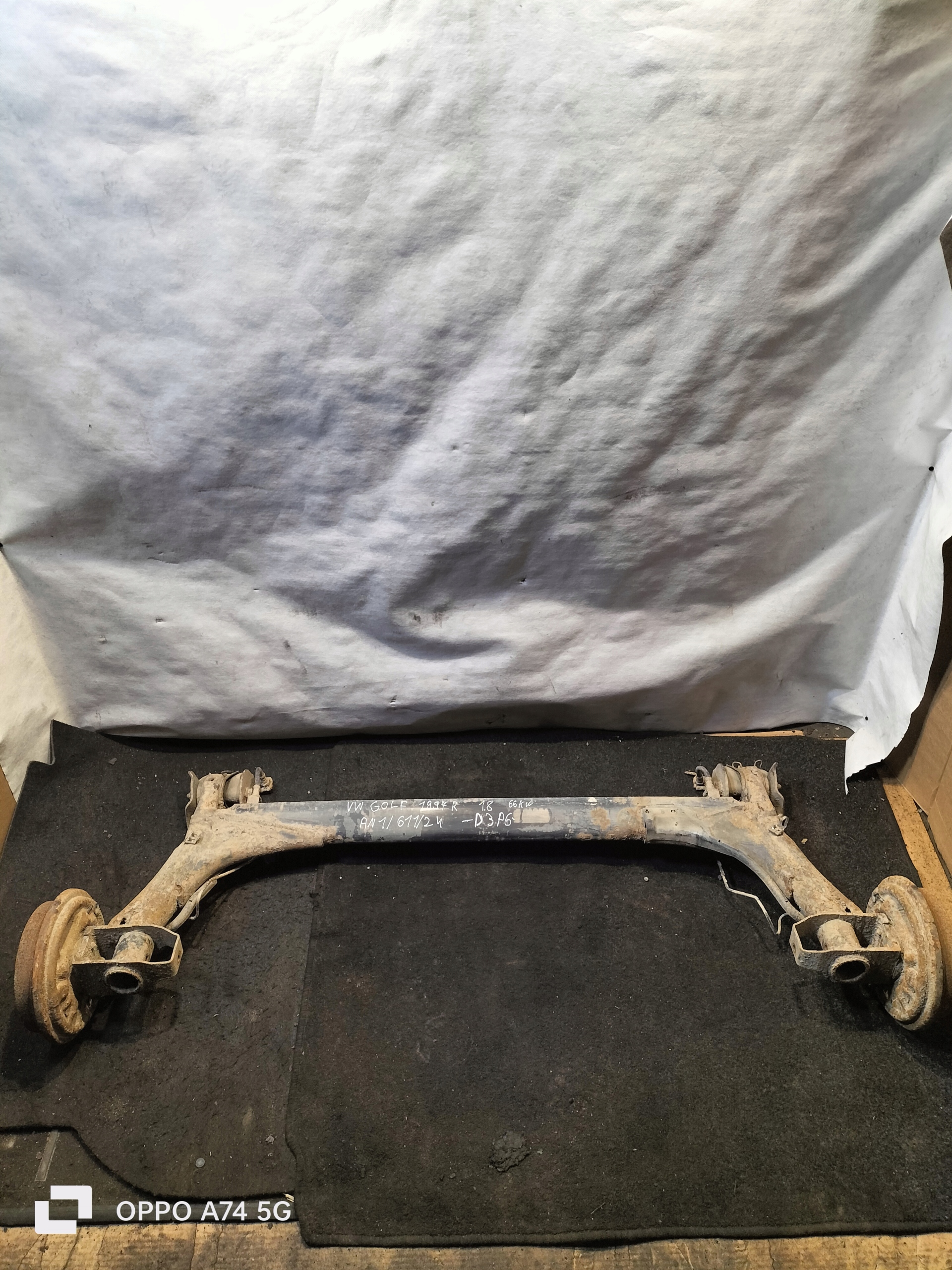 axis sider rear rear part VW GOLF 1.8B HB1997
