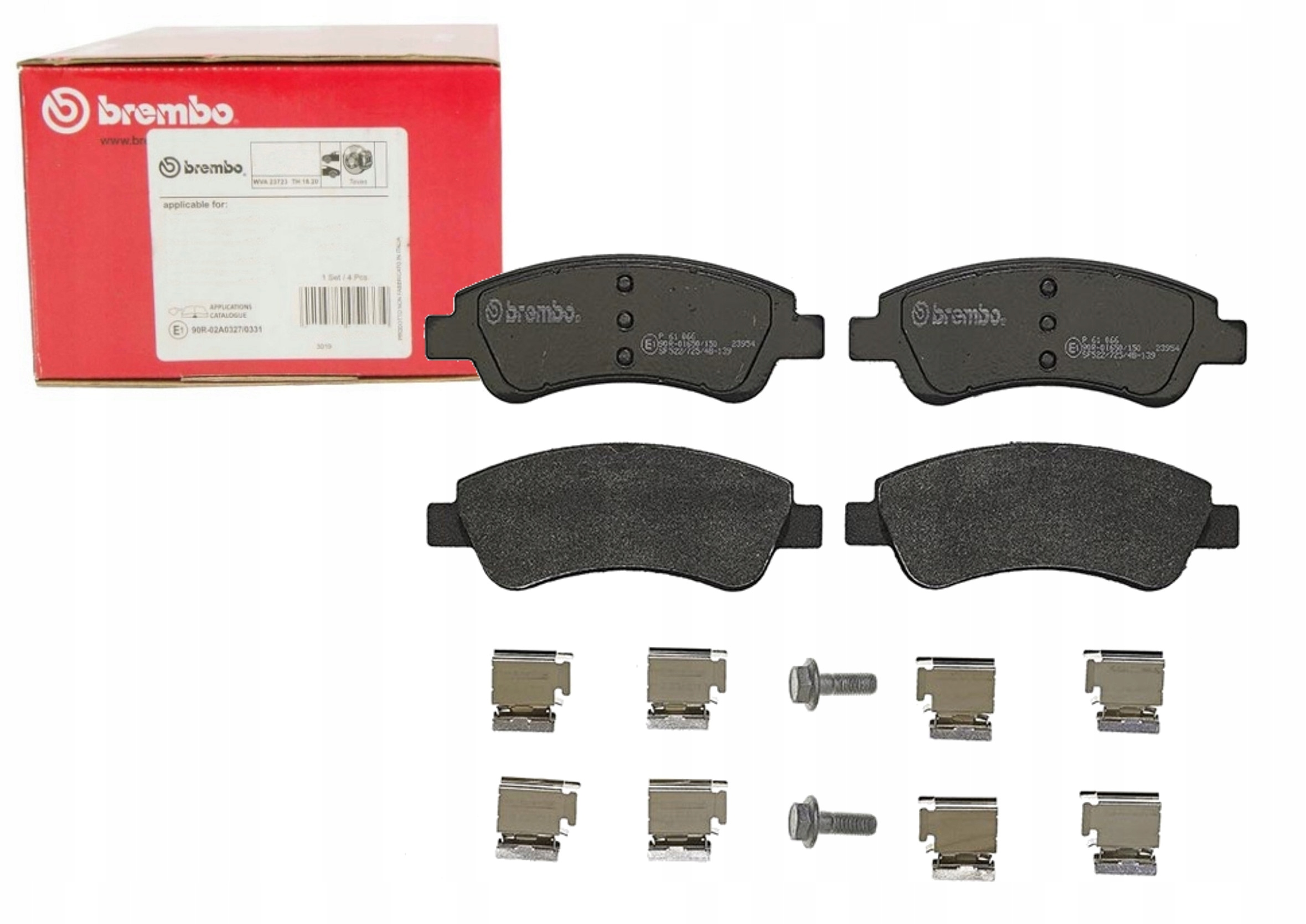 

Brembo Klocki Przód Do Peugeot 207 208 307 2008
