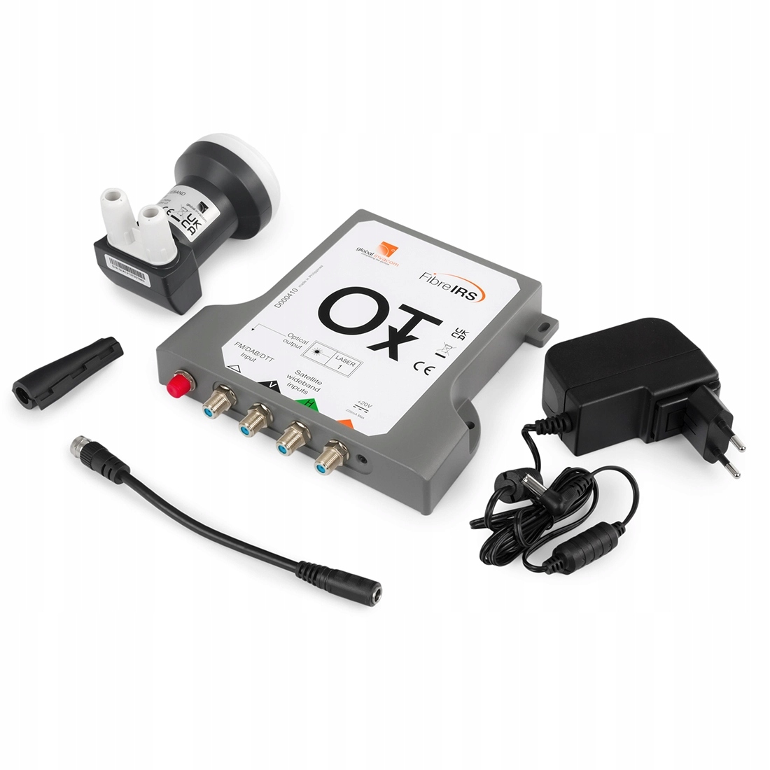 Zestaw optyczny Satelitarny FibreIRS Global Invacom OTx Kit