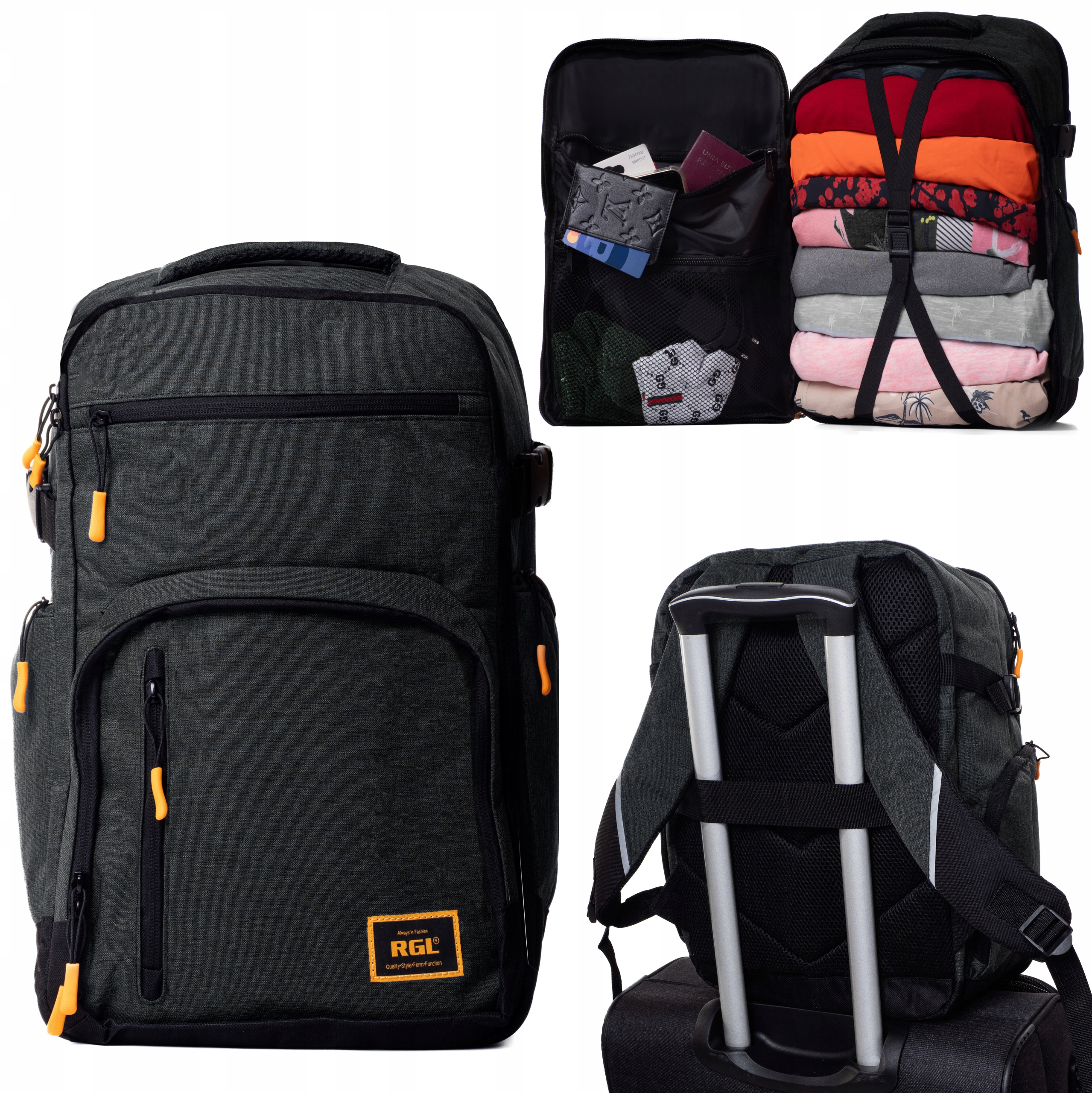 Plecak Podróżny Do Samolotu Torba Na Laptopa Walizka 40X20X25 Ryanair