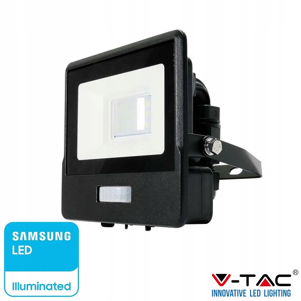 Naświetlacz Oprawa LED Halogen Czujnik 10W 6400K Marka V-Tac