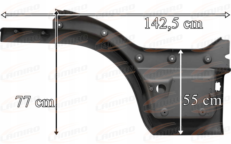 MAN TGL STOPIEŃ PRAWY BŁOTNIK Producent części Lamiro