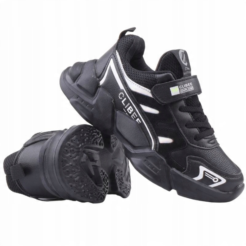 

Czarne Buty Sportowe Dziecięce Na Rzepy Adidasy