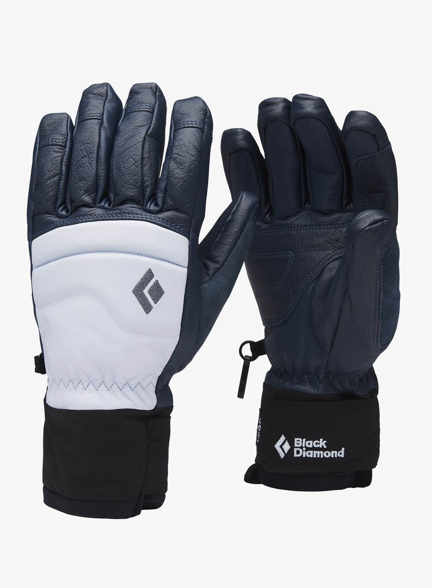 Dámské lyžařské rukavice Black Diamond Spark Gloves charcoal/modrá L
