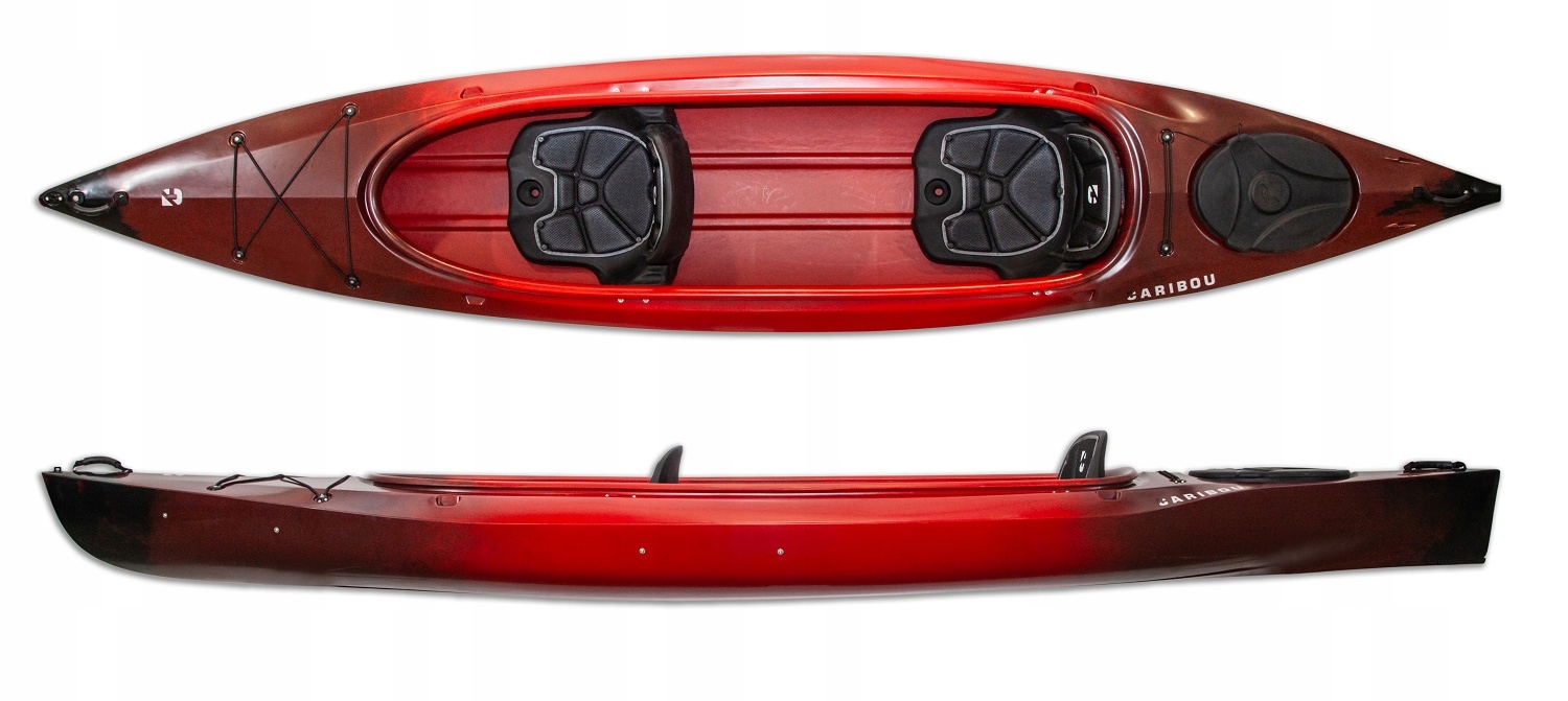 Dwuosobowy Kajak Turystyczny Caribou Adventure Rodzinny Dwójka Luk