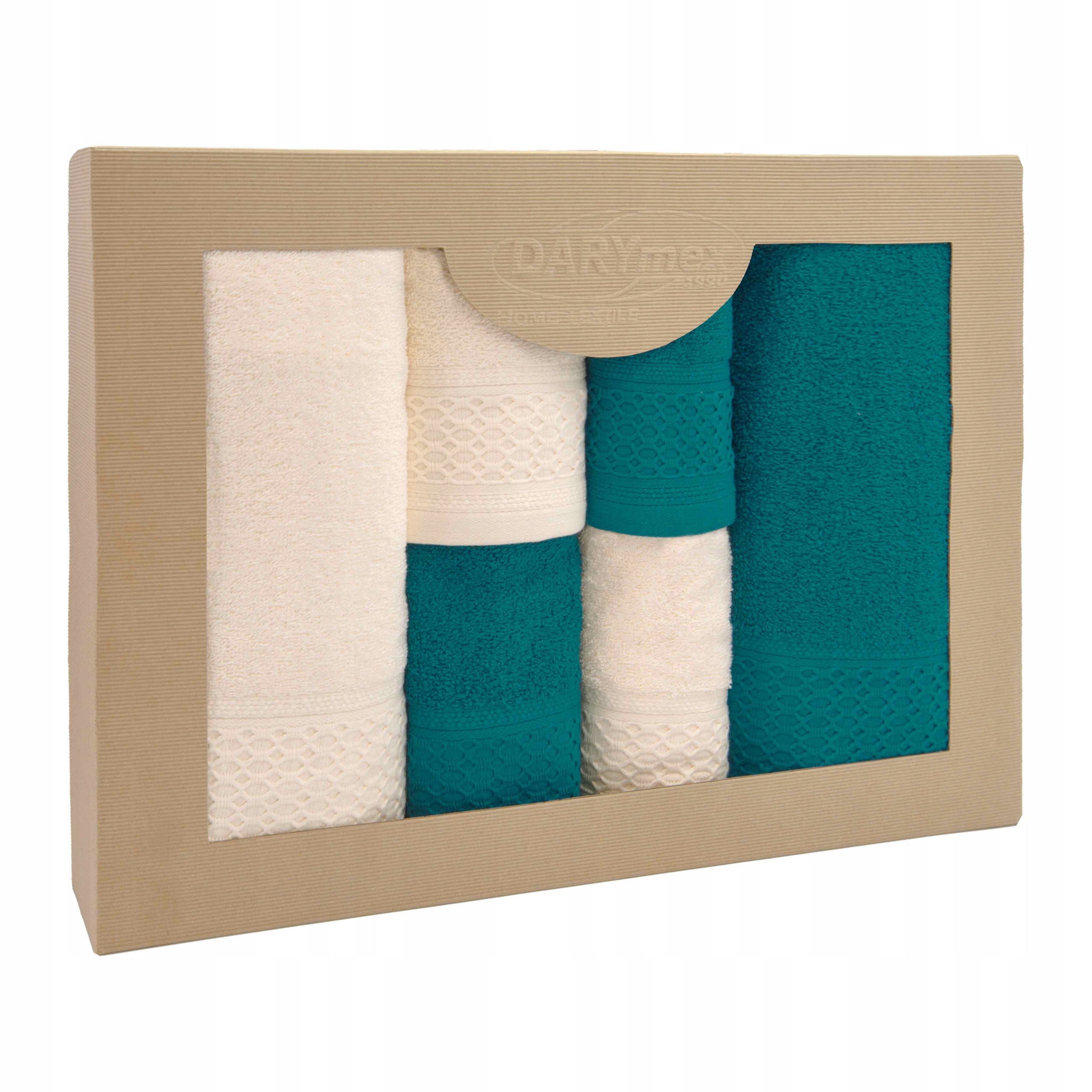 Sada bavlněných ručníků 6 Ks, dárkový set – barva dle výběru