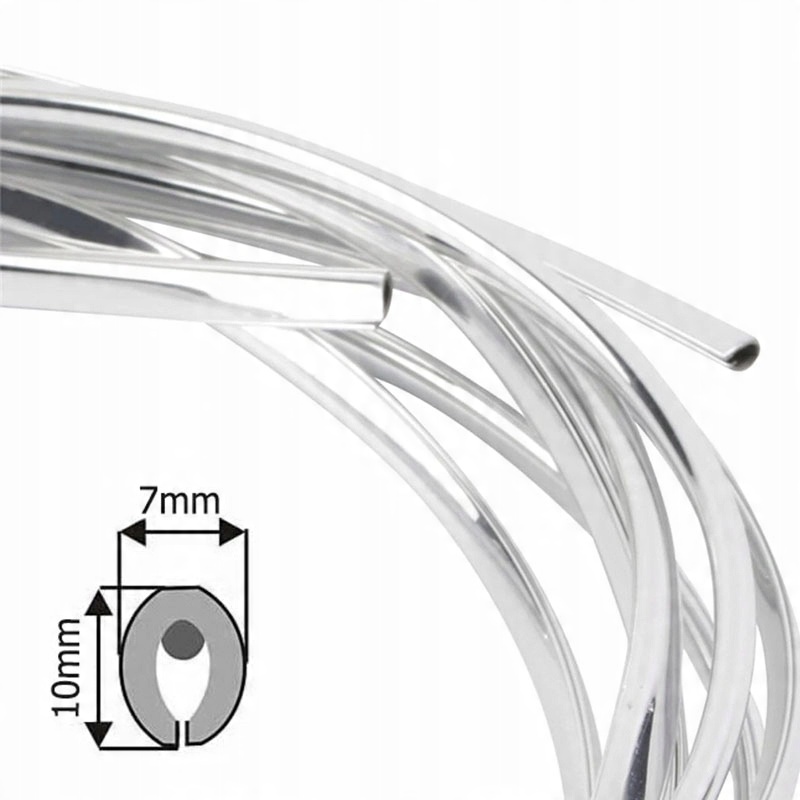 

Listwa rantowa krawędziowa ozdobna chrom 1mb 10mm