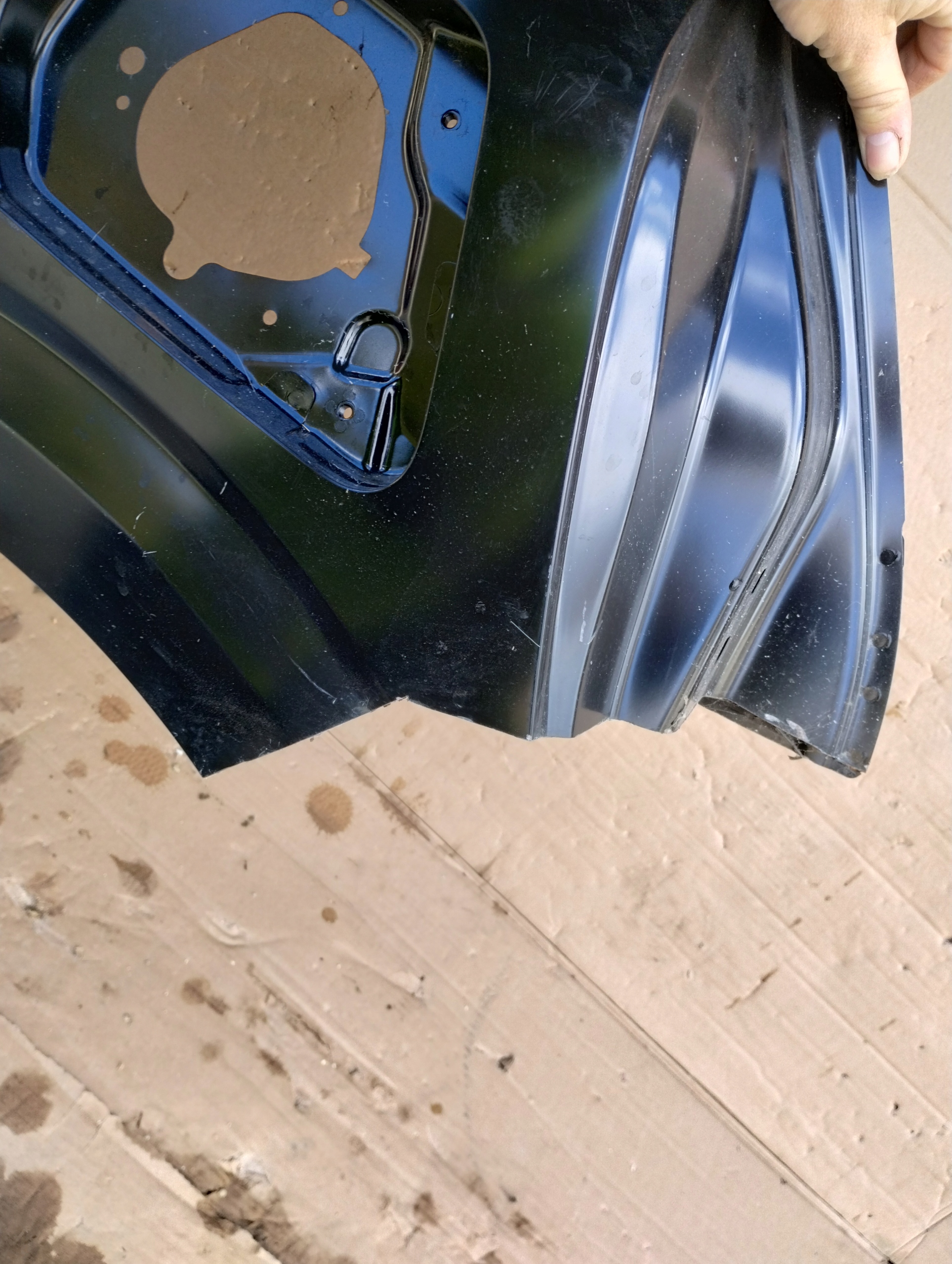 fender right rear rear part side DACIA LOGAN 3 III