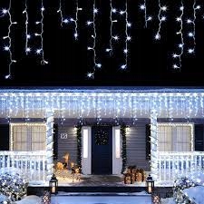 

Sople Zewnętrzne I Wew. Lampki 100 Led Zimno Białe