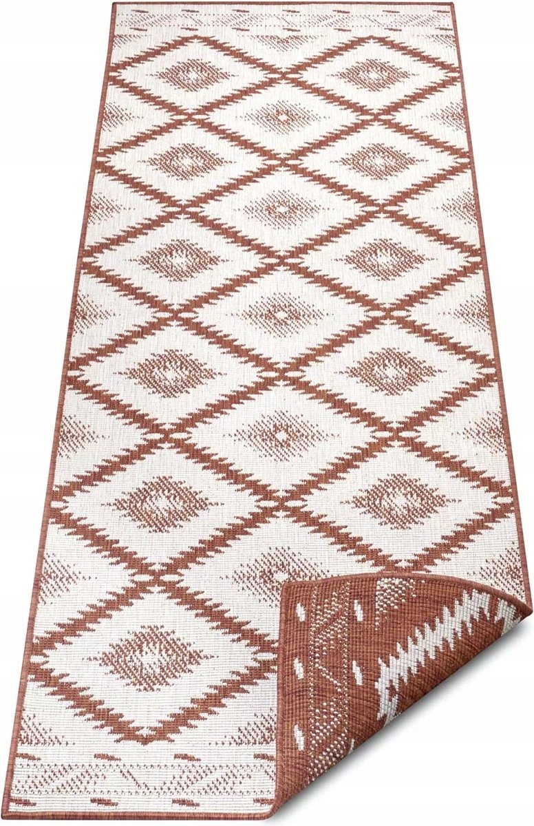 Behúň 80x350 cm, obojstranný, šnúrkový, plocho tkaný na chodbu a predsieň