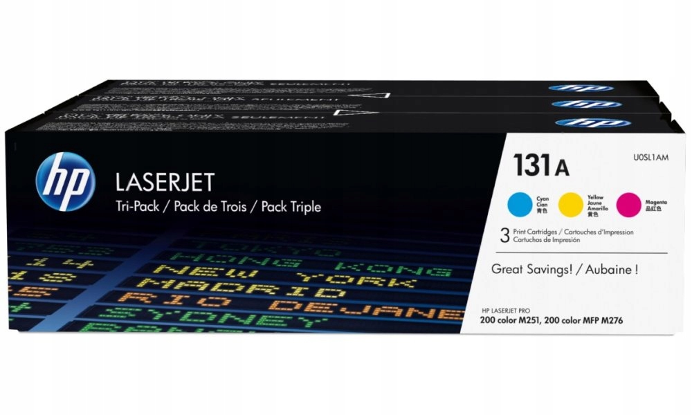 Hp sada tonerů 131A trojbalení Cmy