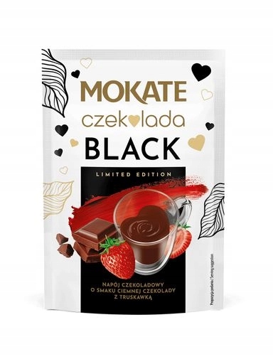 Levně 13 x Vánoční zimní čokoládový nápoj Tmavá čokoláda s jahodou Mokate 40 g