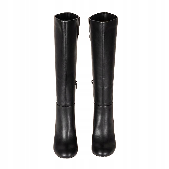 Amazon Essentials Černé Klasické Kozačky Na Podpatku Ke Kolenům 39 6_B