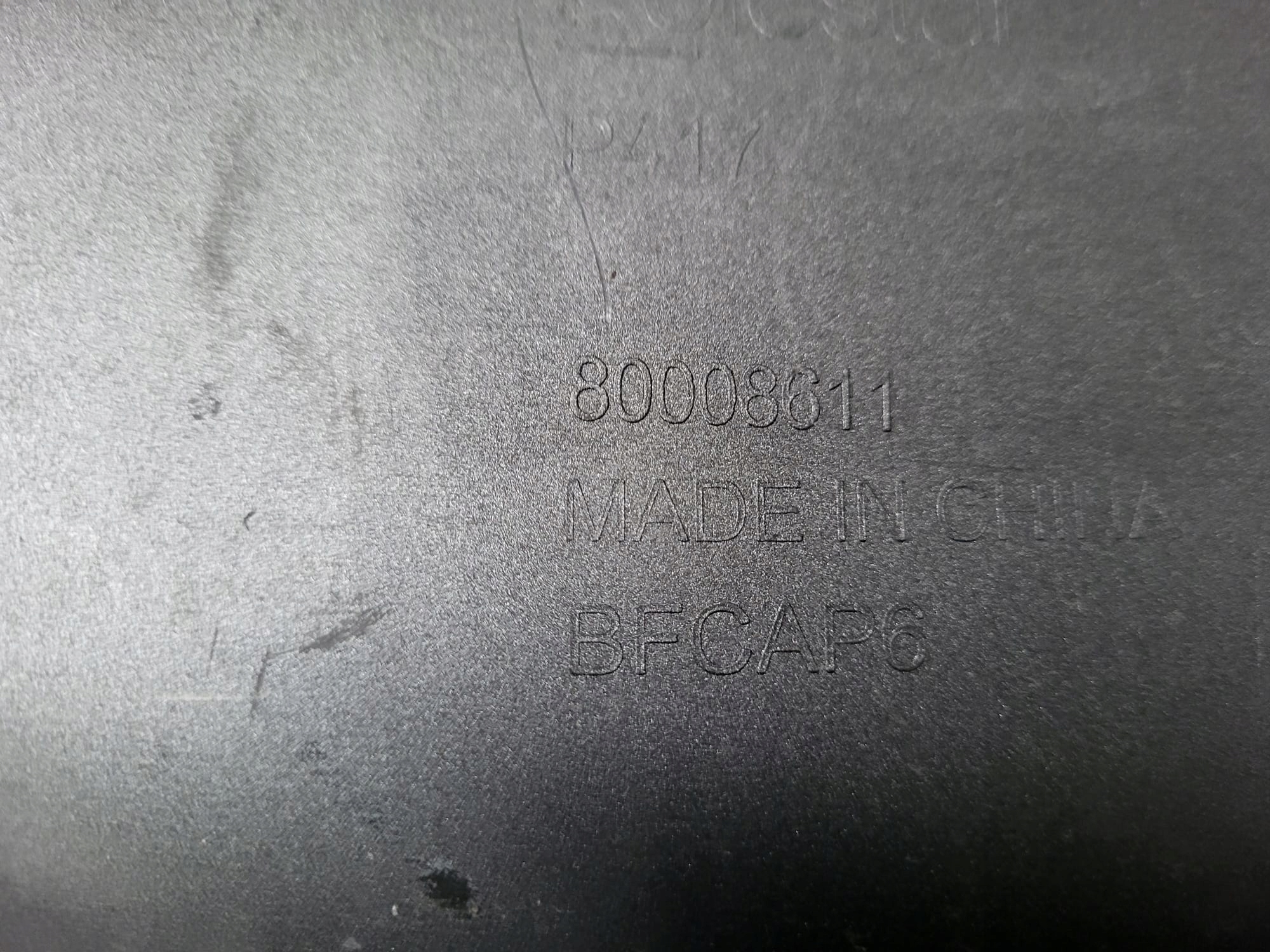 POLESTAR 4 bumper front front 80008611 PDC