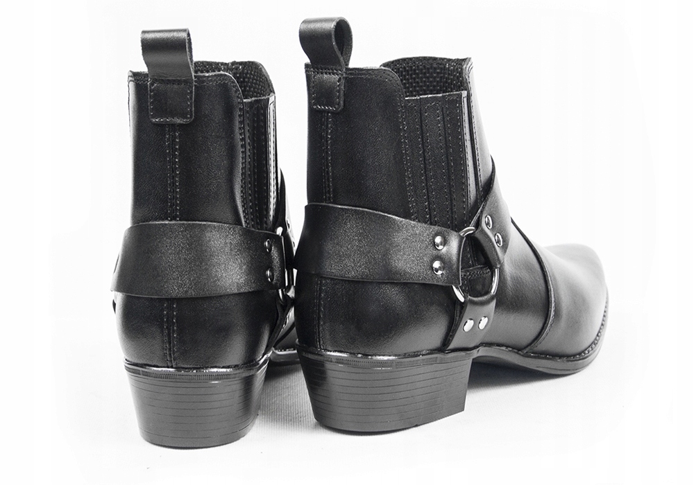 BUTY SKÓRZANE KOWBOJKI KAWALERYJKI OBCAS MOTOR 44 Kod producenta Raceboots