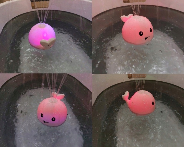 FONTANNA ZABAWKA DO KĄPIELI TRYSKAJĄCY WIELORYB Wodą LED DO WANNY BASENU Kod producenta TRYSKAJĄCY WIELORYB Wodą