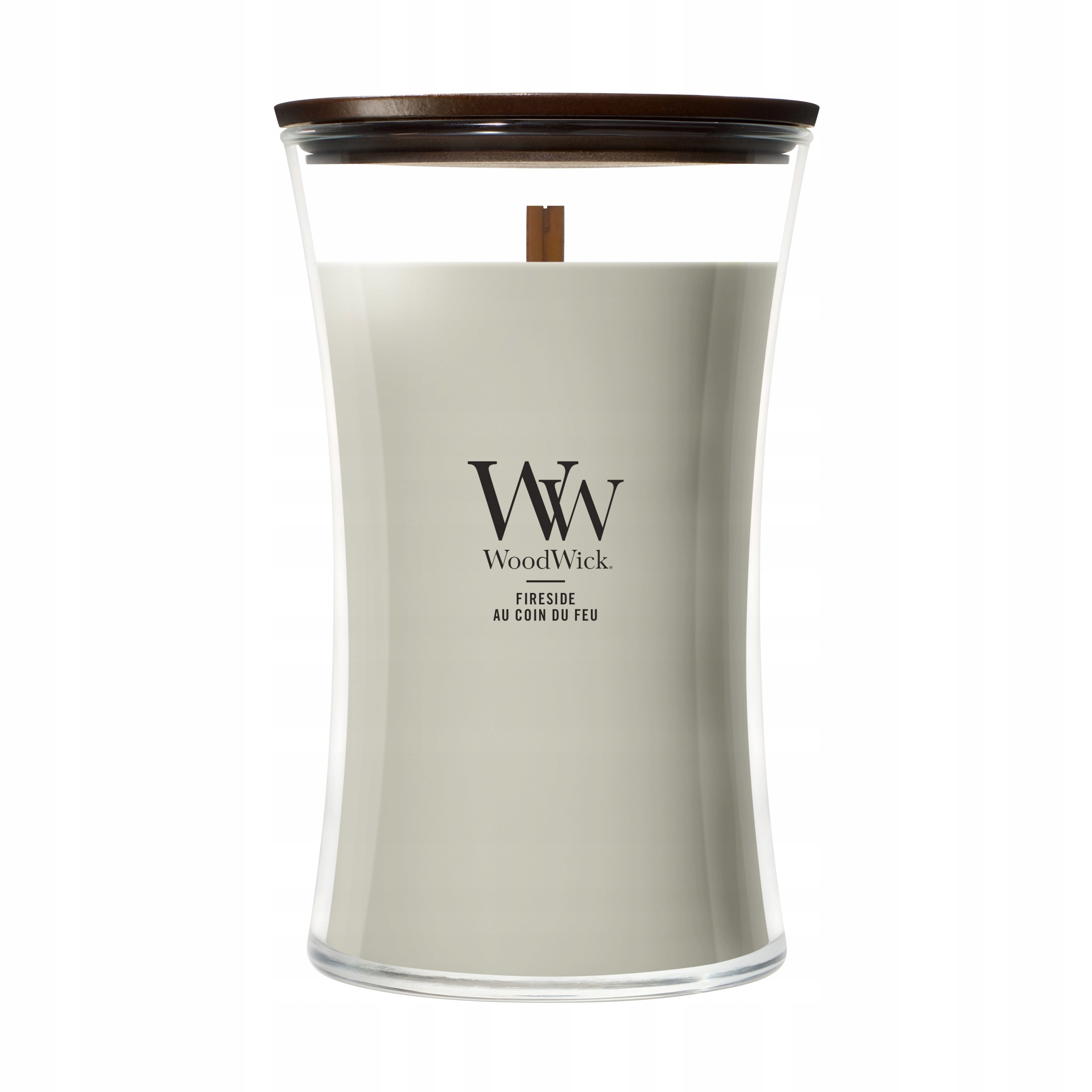 Velká vonná svíčka WoodWick Fireside