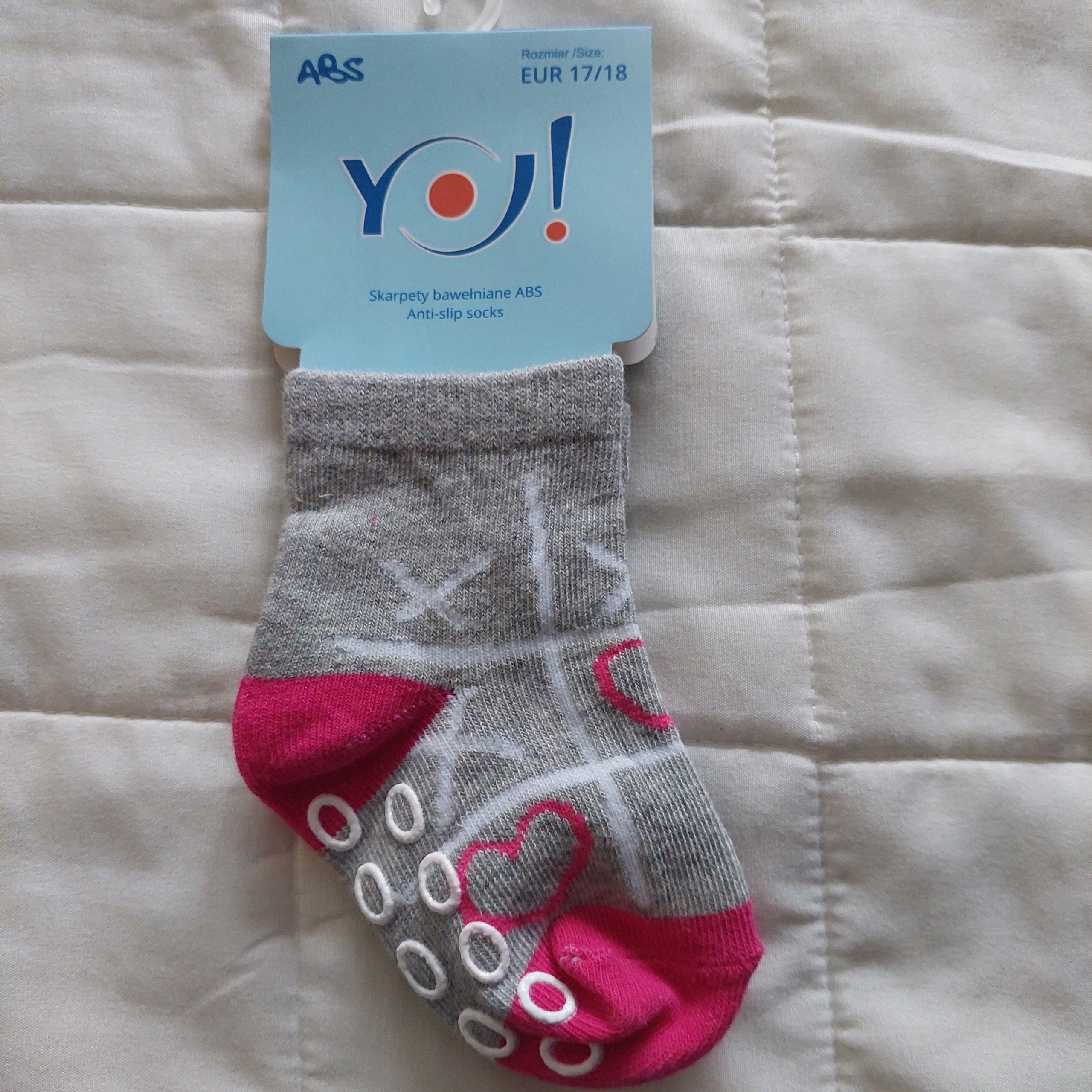 

Skarpetki Yoclub Abs roz 17/18 (10-11cm)