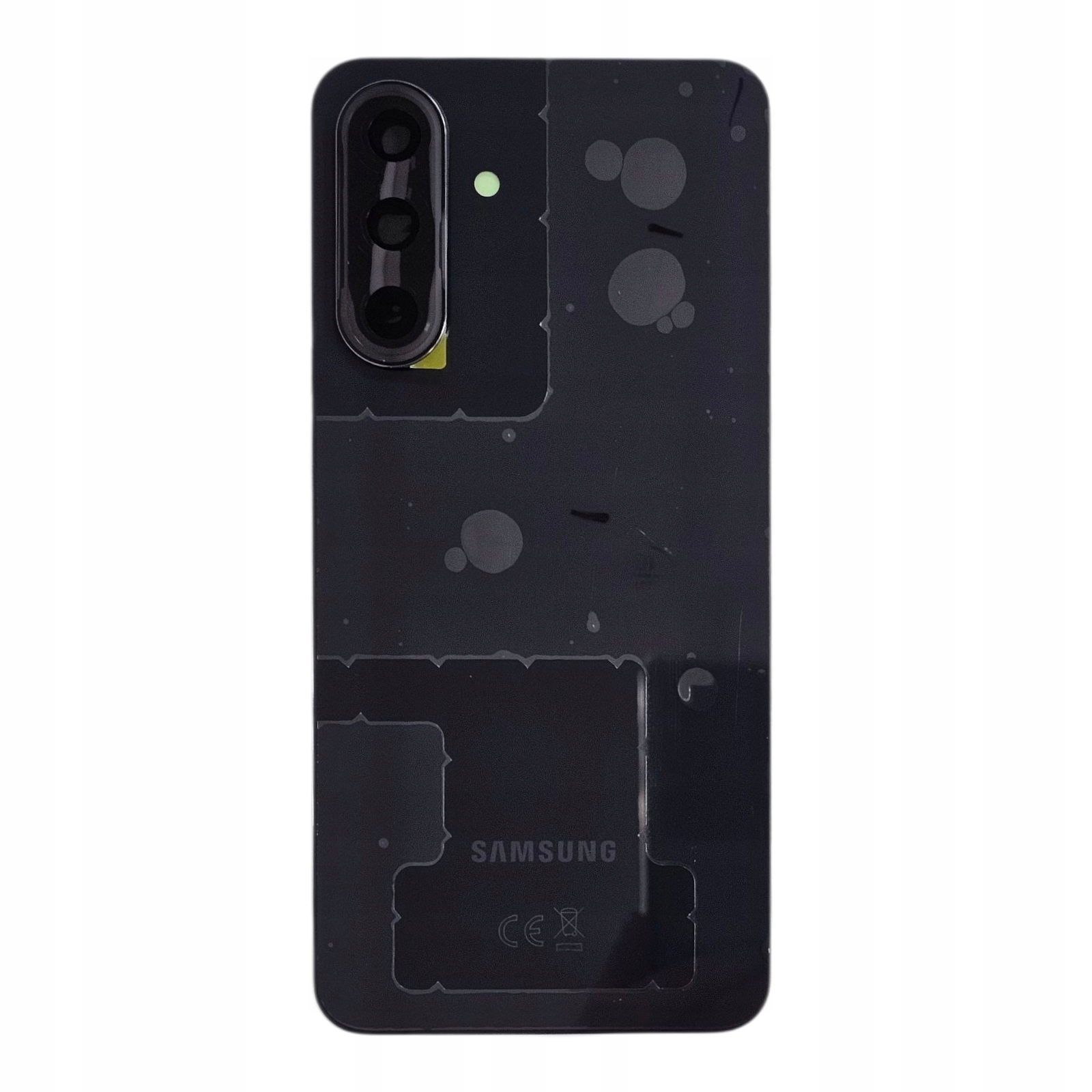 Klapka Samsung Galaxy A36 A366 Oryginalna Czarna Szkiełka Aparatu Wklejka