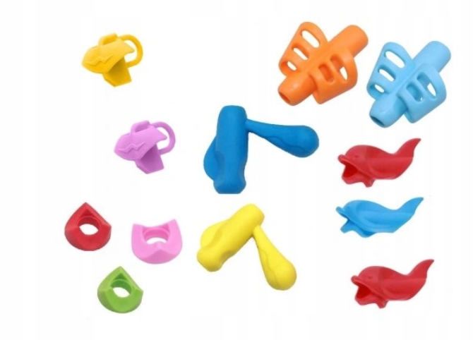 NAKŁADKA KORYGUJĄCA PISANIE NA OŁÓWEK ZESTAW 12szt