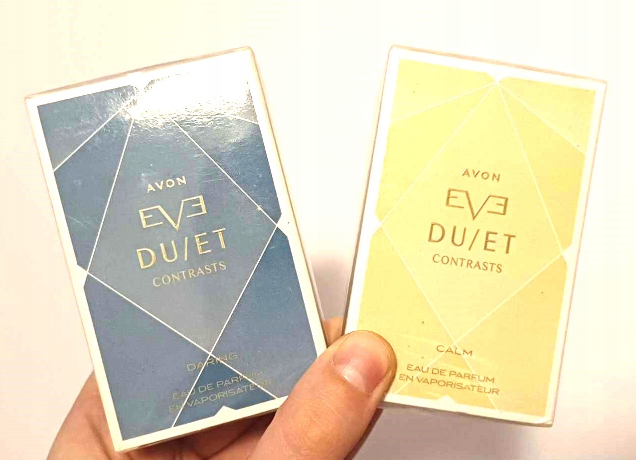 Parfémovaná voda Eve Duet Contrasts Daring Calm 2x25 ml Avon