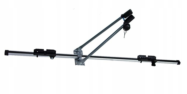 2x Bagażnik uchwyt na rower na dach AMOS 3 ALU Model 3 (AL)