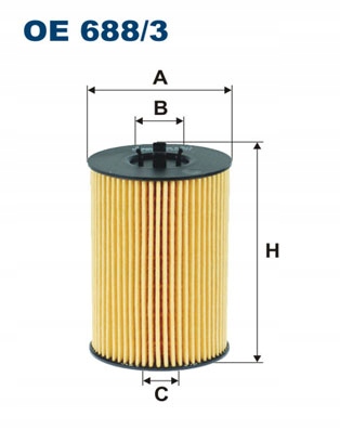 

OE688/3 Filtron Filtr Oleju Audi