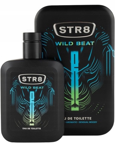 2x STR8 Wild Beat Edt 100ml Jabłko Mięta Cytrusy