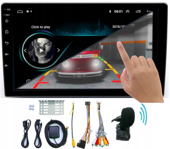 Автомагнітола 2DIN 9 