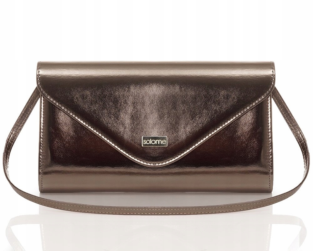 CIEMNE SREBRO KOPERTÓWKA TOREBKA DAMSKA SOLOME L5