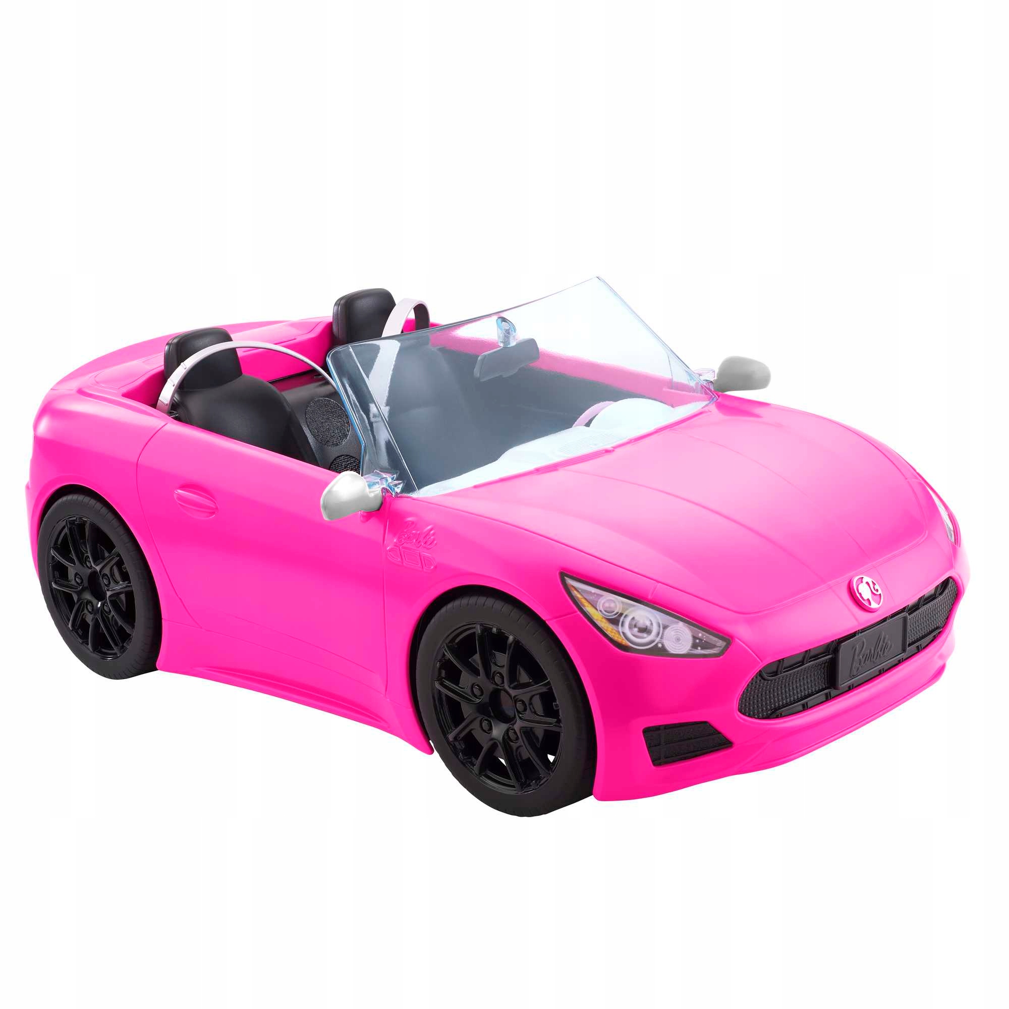 

Barbie Samochód Auto Kabriolet Różowy