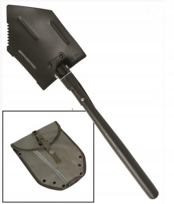 SAPERKA SKŁADANA Z POKROWCEM ŁOPATA Z KILOFEM OLIV