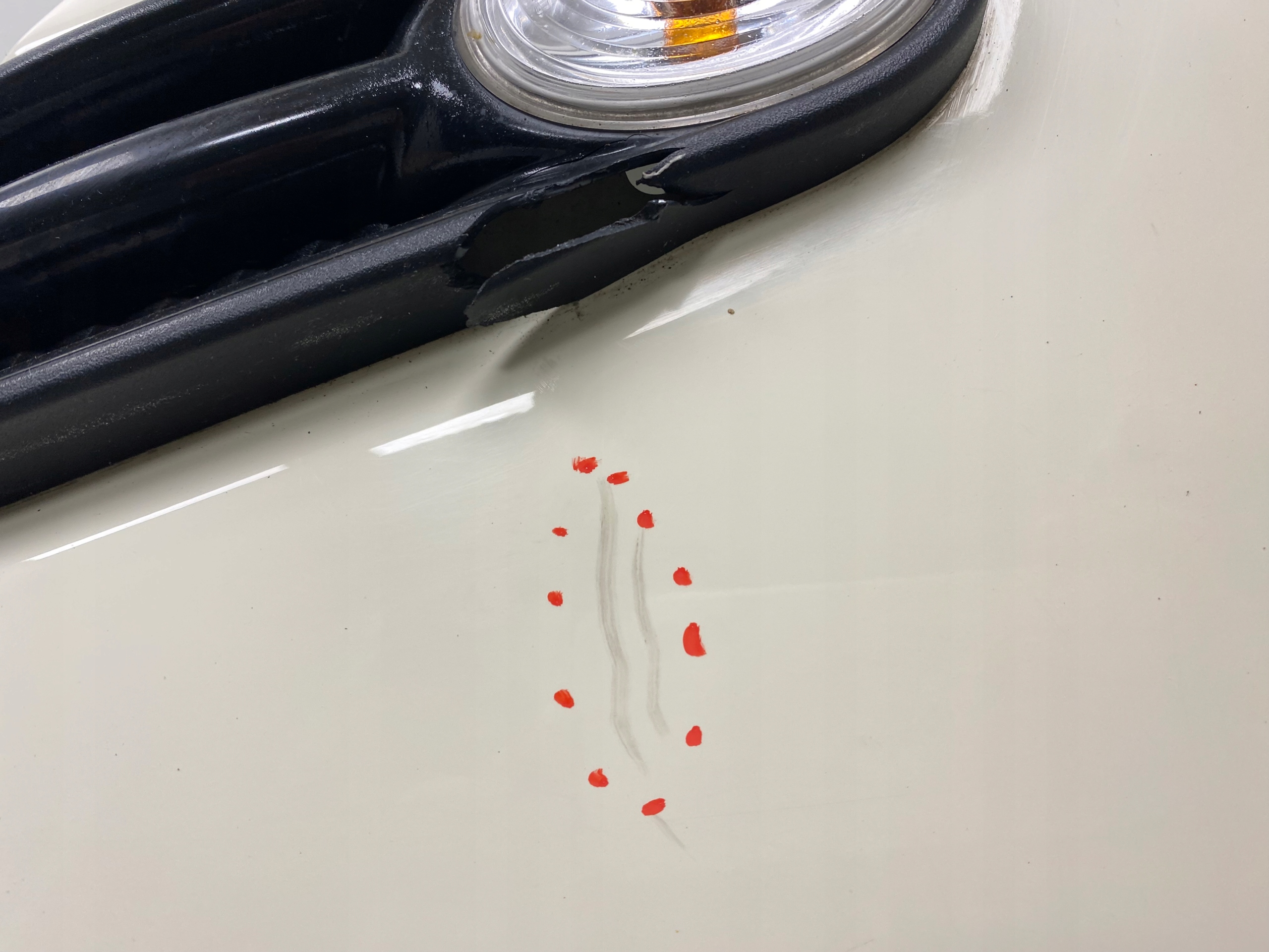 MINI COOPER R55 R56 fender left front 850