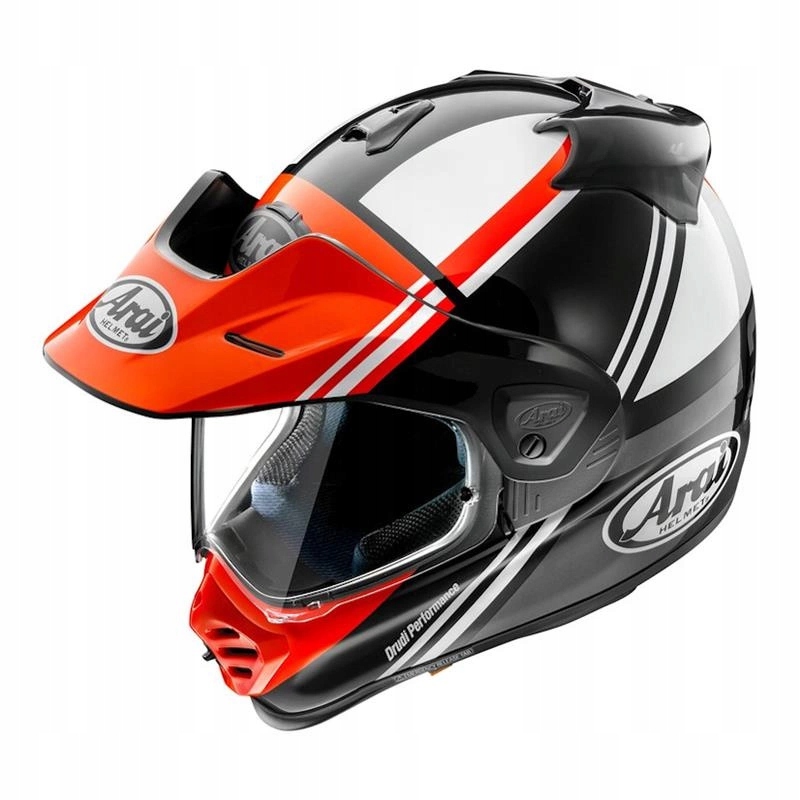 Motocyklová prilba Arai TOUR-X5 Cosmic Red červená biela čierna Darčeky