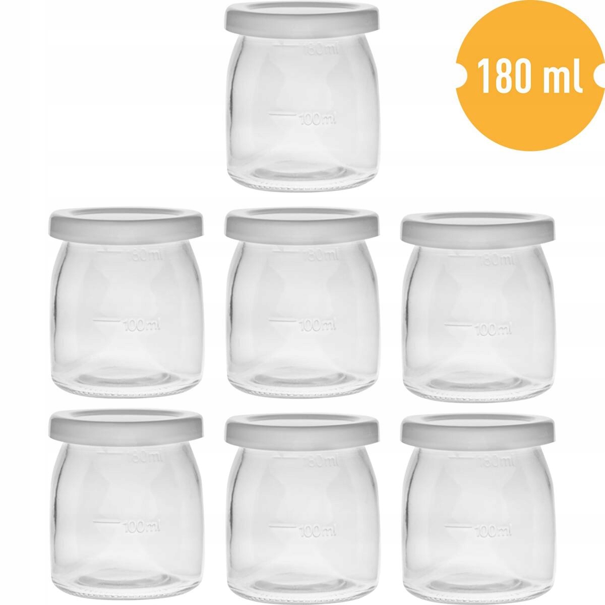 Zestaw Jogurtownica BROWIN 1,3L 20W termostat + 7 x SŁOIKI - 20-60 C TIMER Kod producenta 801015