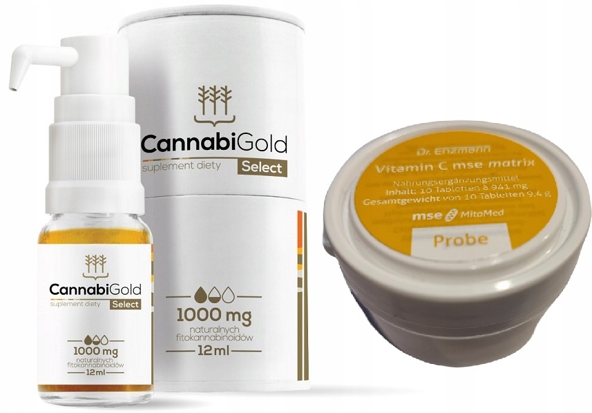 

Cannabigold Select 1000MG Naturalne Cbd