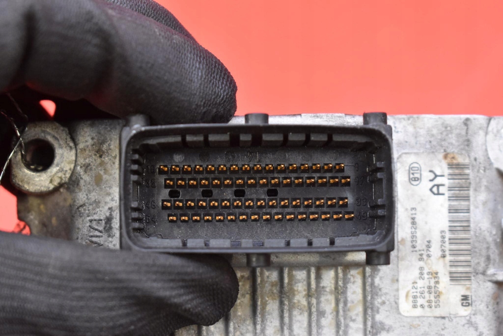 control unit computer of the engine 55557934 AY OPEL CORSA D 1.4 16V 90 KM 06-11