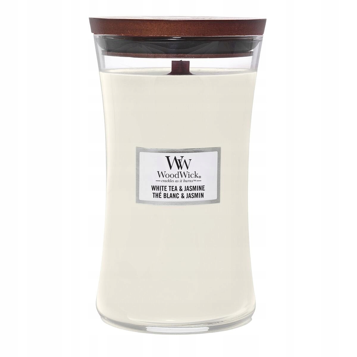 WoodWick velká White Tea & Jasmine